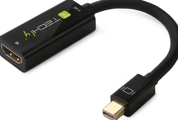 Adattatore Mini DisplayPort (Thunderbolt) 1.4 / HDMI 8K Attivo nero