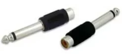 ADATTATORE MONO JACK 6,3 MM A RCA FEMMINA
