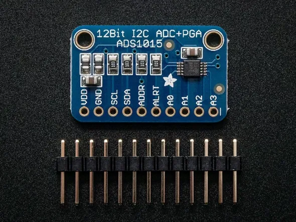 ADS1015 12-Bit ADC 4 Channel with Programmable Gain Amplifier