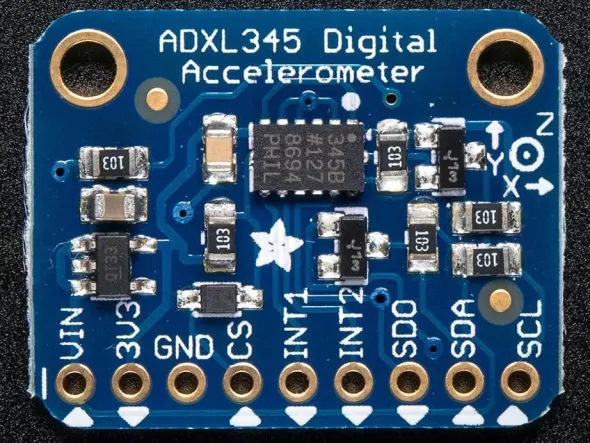 ADXL345 - Triple-Axis Accelerometer (+-2g/4g/8g/16g) w/ I2C/SPI