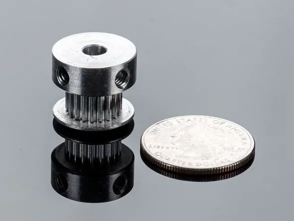 Aluminum GT2 Timing Pulley 6mm Belt 20 Tooth 5mm Bore