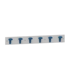 APPENDIABITO 6 POSTI 1150x150 BIANCO/GANCI BLU