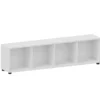 Armadio a panca con 4 vani a giorno - 159,4X30X43h CM