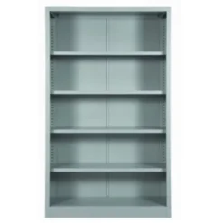 Armadio metallico a giorno 4 ripiani 150x45x200h cm - Grigio