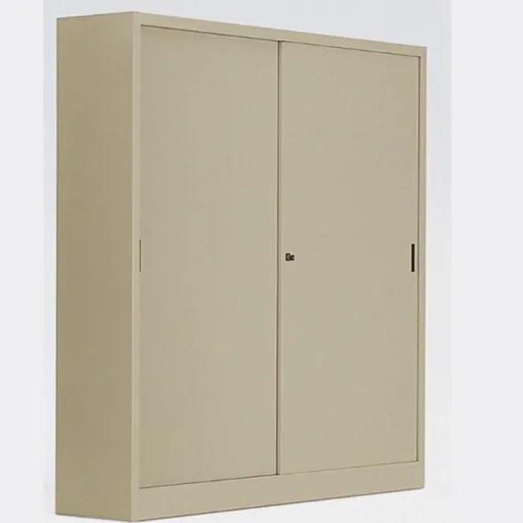 Armadio metallico, porte scorrevoli 5+5, 150x45x250h cm - SABBIA