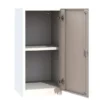 Armadio monoblocco con anta e 1 ripiano 45x45x95H cm