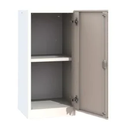 Armadio monoblocco con anta e 1 ripiano 45x45x95H cm