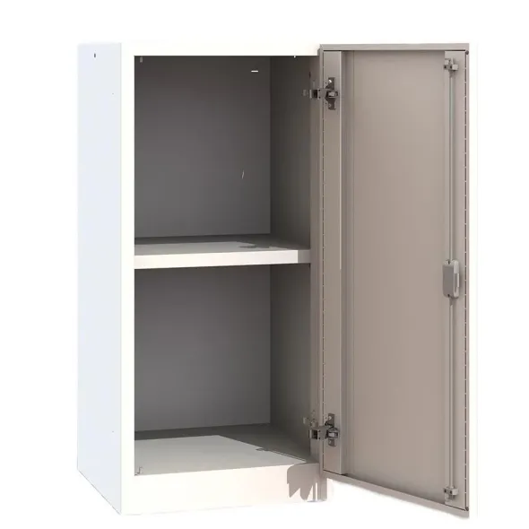 Armadio monoblocco con anta e 1 ripiano 45x45x95H cm