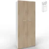 Armadio porta abiti 86x44,6x214H cm color OLMO