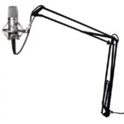 Asta per microfono a braccio per studio