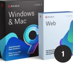 ATLAS.ti GOV/Non-Commercial Single User License (PC, Mac e Web) 1 YEAR