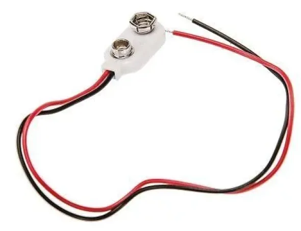 Attacco per batteria 9V - MIN. 5 PZ.