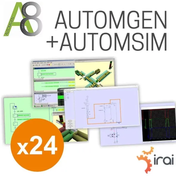 Automgen +Automsim- 24 licenze