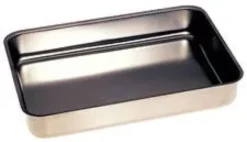 Bacinella in Acciaio rettangolare base 250x180xH 55 mm