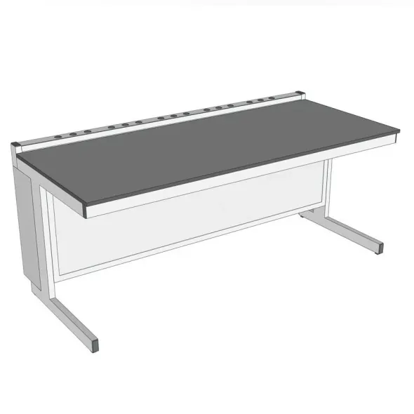 Banco da lavoro 180x75x77H cm in LAMINATO PLASTICO