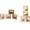 Blocchi in legno con perline