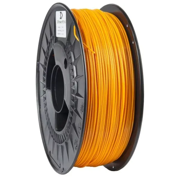 Bobina filamento 3D PET-G 1,75mm Arancione 1 Kg