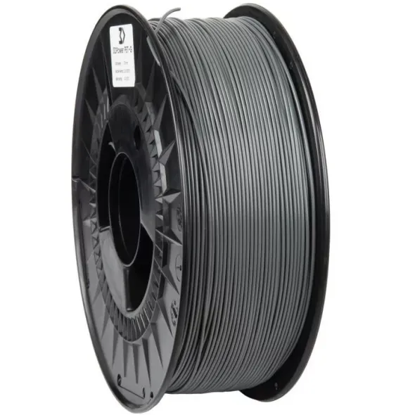 Bobina filamento 3D PET-G 1,75mm Grigio 1 Kg