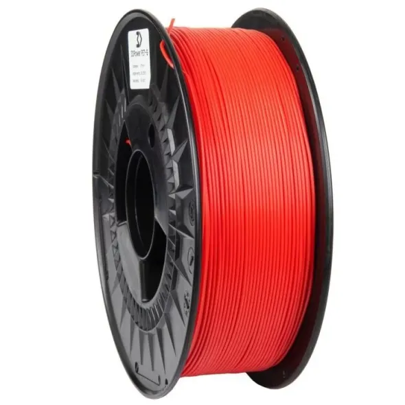 Bobina filamento 3D PET-G 1,75mm Rosso 1kg