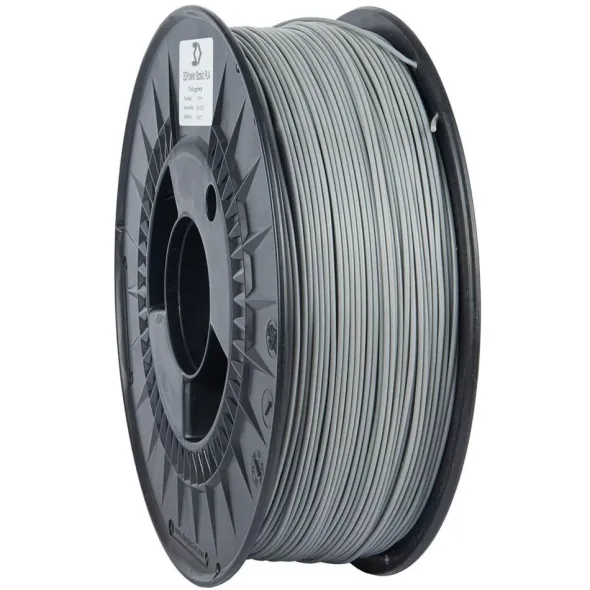 Bobina filamento 3D PLA 1,75mm Grigio Tele 1 Kg