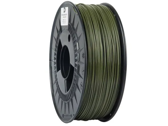 Bobina filamento 3D PLA 1,75mm Verde militare 1 Kg