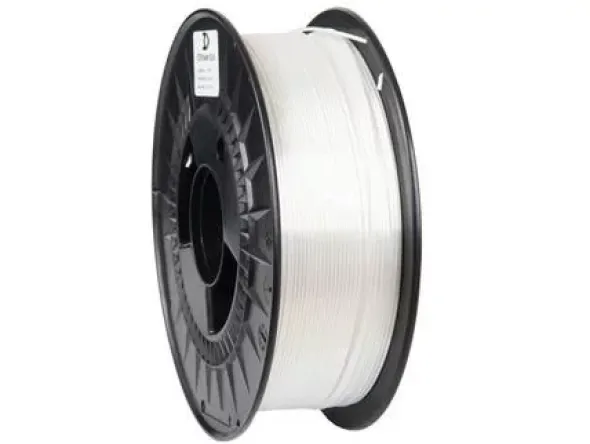 Bobina filamento 3D PLA SILK 1.75mm Pearl White 1kg