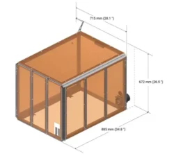 Box contenitore per Snapmaker 2.0 A350