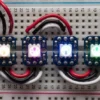 Breadboard-friendly RGB Smart NeoPixel Pack of 4