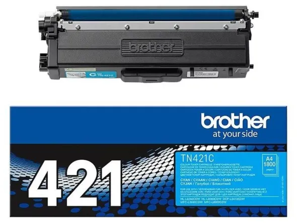 Brother TN-421C - Ciano - cartuccia toner originale per Brother
