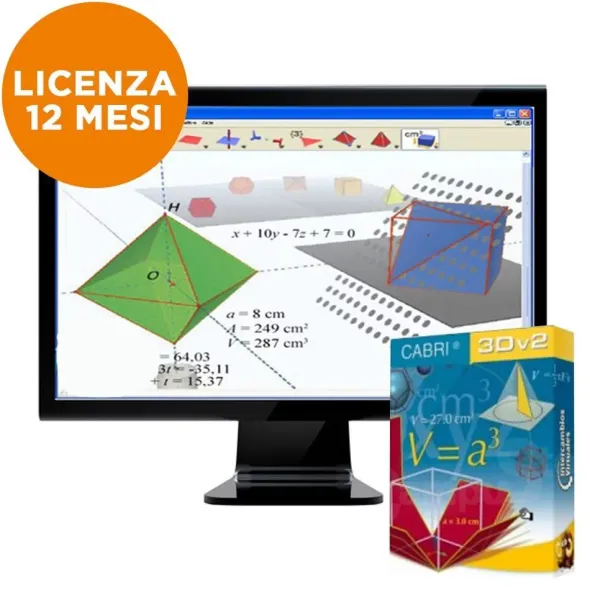 Cabri 3D v2 Site - Licenza 12 mesi