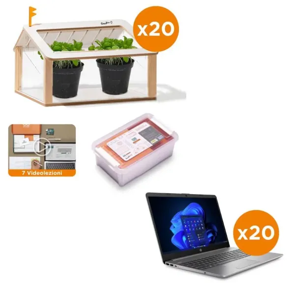 CampusGarden - Set per la classe con notebook - New