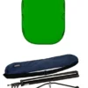 Campus Photo - Kit Green Screen 180x210 cm con stativi