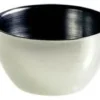 Capsula in Acciaio emisferica fondo piano con becco 75 ml