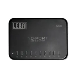 Caricabatteria 10 posti USB 2,4A 120W USB-C per Tablet e iPAD