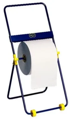 Carrello porta-rotoli L 370 H 1160 mm