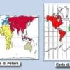 Carta geografica "Mercatore/Peters"