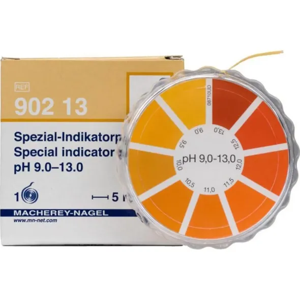 Cartina indicatrice pH, dispensatore di plastica scala 9,0 - 13,0