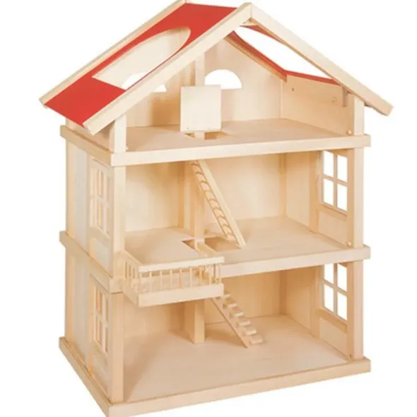 Casa delle bambole in legno