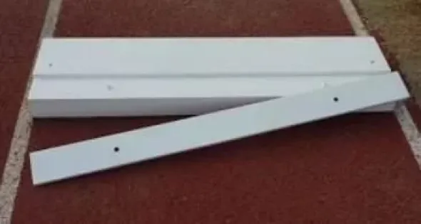 Cassaforma in acciaio zincato per salto in lungo
