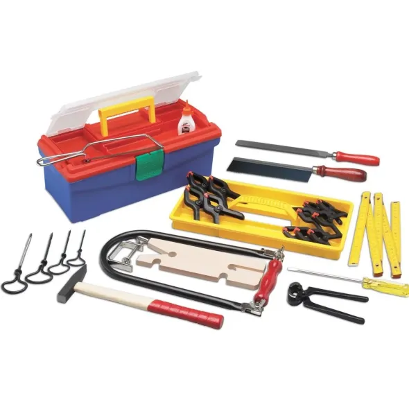 Cassetta in plastica professionale con attrezzi