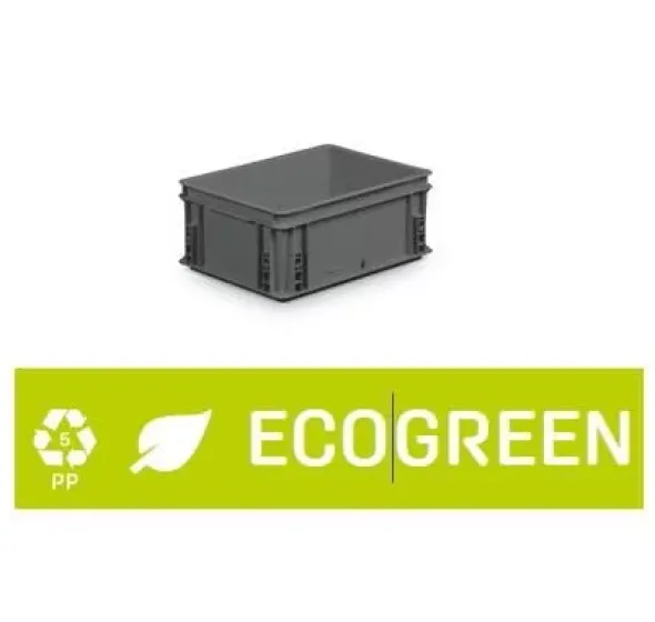 CASSETTA POLIPROPILENE 400x300x170H MM - ECOGREEN