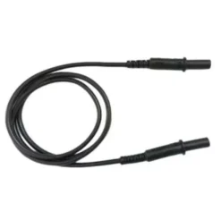 Cavi per test RS PRO, 10A, 1000V, col. Nero, 1m