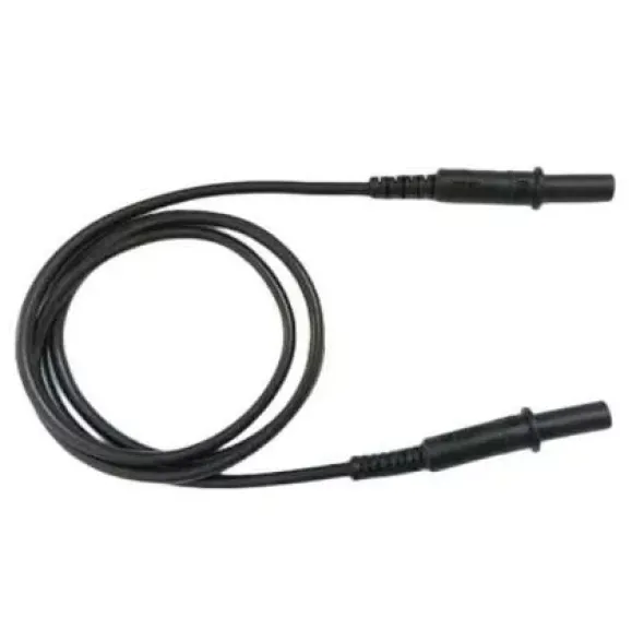 Cavi per test RS PRO, 10A, 1000V, col. Nero, 1m