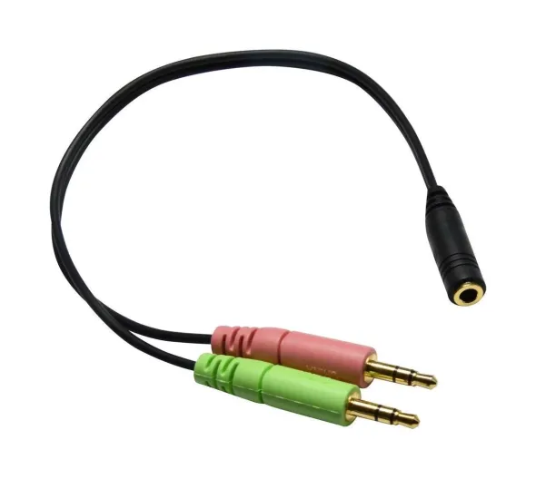 Cavo Adattatore Andrea C-200 Adapter Cable da 1 jack 3.5mm (F) a 2 jack 3.5mm (M)