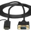 Cavo convertitore adattatore attivo StarTech HD2VGAMM6 - HDMI a VGA M/M 1,8m nero