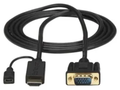 Cavo convertitore adattatore attivo StarTech HD2VGAMM6 - HDMI a VGA M/M 1,8m nero