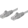 Cavo di rete Patch in CCA Cat. 6 Grigio UTP 10m