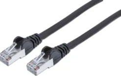 Cavo di rete Patch in rame Cat. 6A Nero SFTP 15 mt