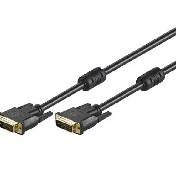 Cavo DVI digitale Dual Link (DVI-D) con ferrite 3 mt.