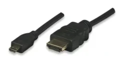Cavo HDMI Highspeed con Ethernet Channel 1.4 A (M) a Micro-HDMI (M) - 1,0 m